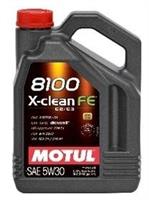 Масло моторное синтетическое 8100 X-Clean FE 5W-30, 4л