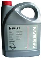 Масло мот. 5W40 NISSAN 5L синт EU\API SL/CF ACEA A3/B4(Елец)
