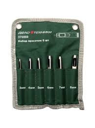 Набор просечек 6 пред (3-8мм) 40/1