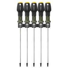 Набор отверток TORX с отверстием, 5 предм. (арт. 726105)