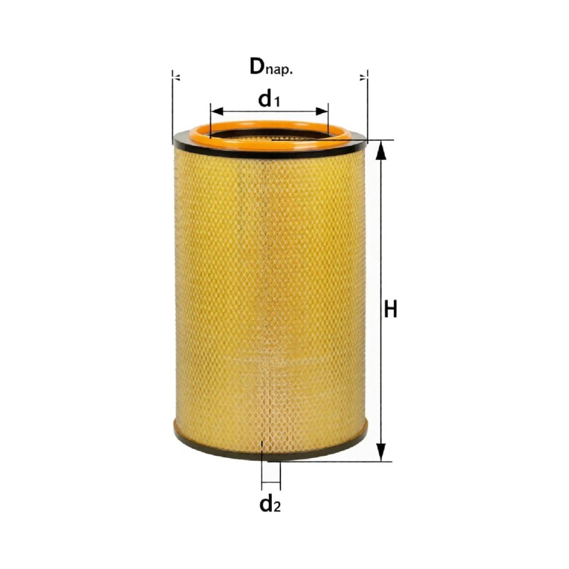 Фильтр воздушный MB     (d=191  D=300  H=472)