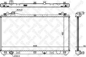 Радиатор Suzuki Grand Vitara МКПП