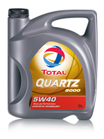 Масло моторное синтетическое QUARTZ 9000 5W-40, 5л