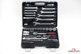 Набор инструмента 1/2", 1/4" 82 предм. "Сервис Ключ"