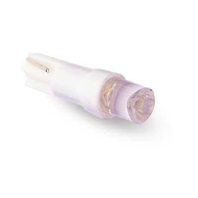 Светодиод Т5 12V T005 (W2*4.6d) 1 диод 5мм усеченная (белый)