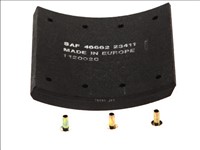 Накладки тормозные 19477 2-рем (420x200) 93251 SAF