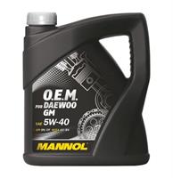 Масло моторное синтетическое 7711 O.E.M. for Daewoo GM 5W-40, 4л