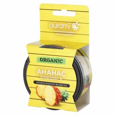 Ароматизатор воздуха  Aurami Organic под сиденье Ананас