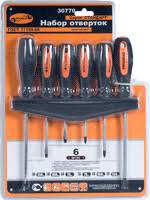 Набор отверток "АВТОТОРГ" 6пр. с круглым стержнем