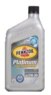 Масло моторное синтетическое Platinum Fully Synthetic 5W-30, 0.946л