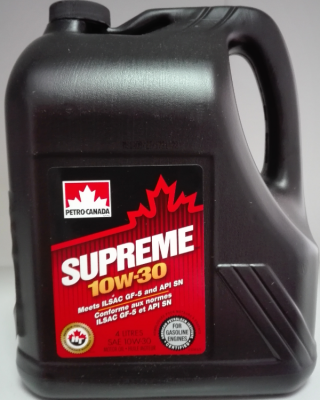 Масло мот.10w30 PETRO-CANADA Supreme 4л