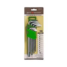 Набор шестигранников 1,5-10 (10шт.) короткие ДТ