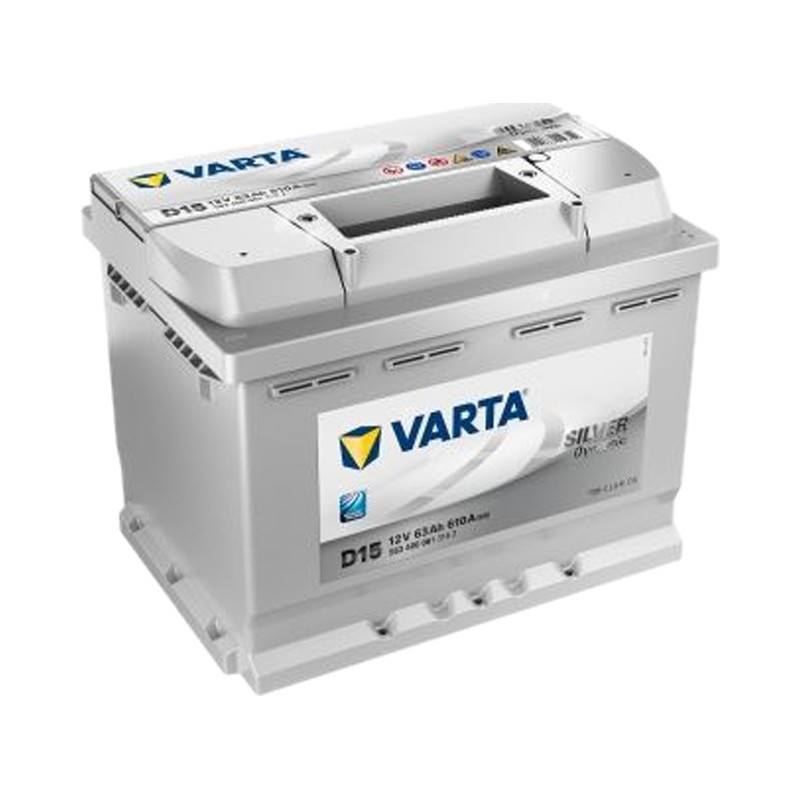АКБ  63 а/ч VARTA Silver Dynamic 63 А/ч обратный R+ 242x175x190 L2 EN 610 А