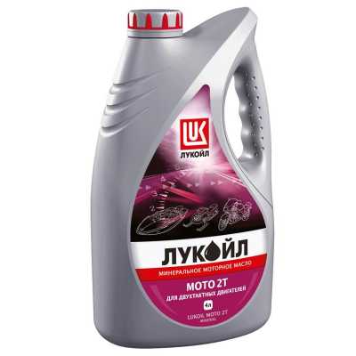 Масло мот. для ДВУХТАКТНЫХ двиг. ЛУКОЙЛ-МОТО-2Т  4л