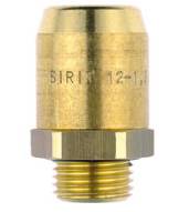 Соединитель (бронза) прямой / M14 - 06мм