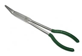 Пассатижи "ДелоТехники" удлинненые загнутые 125мм