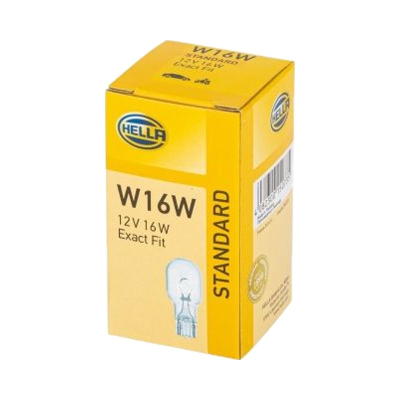 Лампа 12V W16W W2.1x9.5d без цоколя