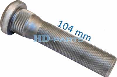 Шпилька колесная M22x1.5x105мм RVI