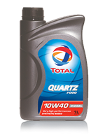 Масло моторное полусинтетическое QUARTZ 7000 Diesel 10W-40, 1л