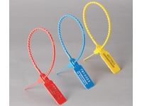 Пломба пластиковая,номерная,255мм REXANT (поштучно) желтая