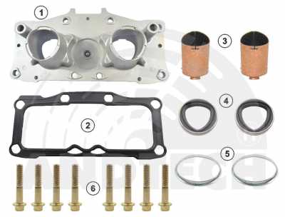 Корпус толкателей суппорта MERITOR