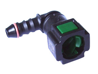 Наконечник топливной трубки "защёлка" (двойной,угол 90) УАЗ