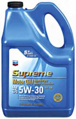 Масло мот.5W30 Chevron Supreme Motor 3,78L