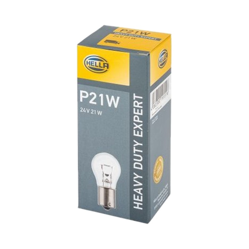 Лампа 24V P21W 21W  однонитевая вибро уст