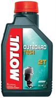 Масло моторное полусинтетическое Outboard TECH 2T, 1л