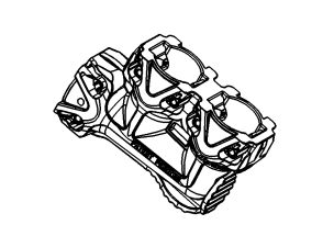 Соединитель (RAUFOSS) вращающийся F-образный ABС-HeavyDuty