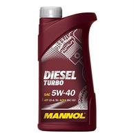 Масло моторное синтетическое DIESEL TURBO 5W-40, 1л