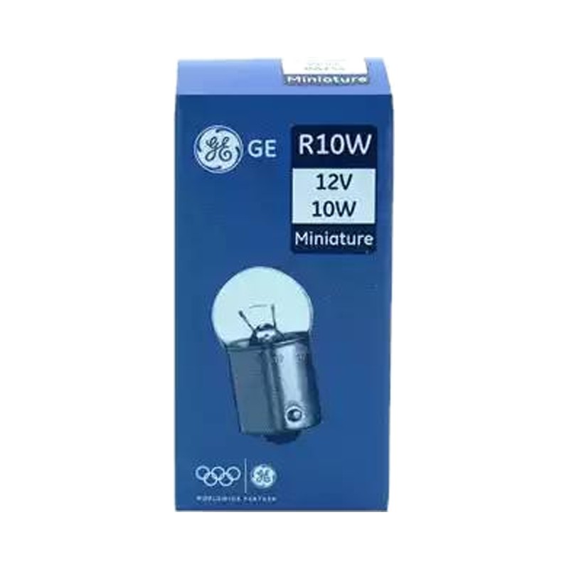 Лампа 12V R10W BA15S цокольная