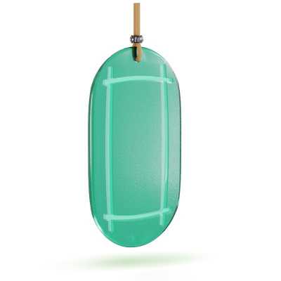 Ароматизатор воздуха "AVS" SG-014 гелевый Amulet (Мята/Mint)