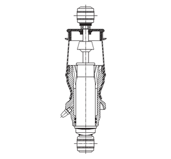 Амортизатор кабины задн 240-290 I/0 (14*40/14*40) MAN