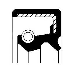 Сальник 26х34х4.5/7 колонки рулевой IVE + MAN + RVI+DAF+SC