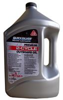 Масло моторное минеральное Premium 2-Cycle Outboard Oil TC-W3, 4л