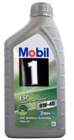 Масло моторное синтетическое Mobil 1 ESP 0W-40, 1л