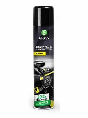 Полироль пластика, "Dashboard Cleaner" глянцевый блеск Лимон, 750мл.