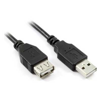 Кабель USB2.0 Am-Af Удлинитель USB2.0 Am-Af 1.8m  (папа-мама)