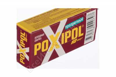 Холодная сварка  Poxipol красн упак. 14г (прозрачный)