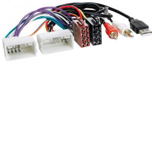 Фишка   переходник Incar   ISO   HY-03A  AUX+USB