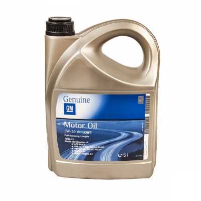 Масло мот. 5w30 GM Motor Oil Dexos2 SN/CF 5л.