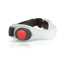 Фонарь ЯРКИЙ ЛУЧ V-002R "Браслет" 2 красных LED, 2 режима