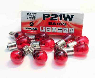 Лампа 12V PY21W цокольная 21W BAU15s оранжевая