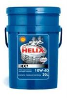Масло моторное полусинтетическое Helix HX7 10W-40, 20л