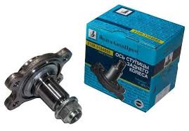 Ось ступицы заднего колеса ВАЗ 2108  в сборе (гайка, шайба)