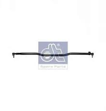 тяга рулевая продольная (1080786) L=856mm, d=42mm, K31,5, 2-изг. пресс/хомут VOLVO