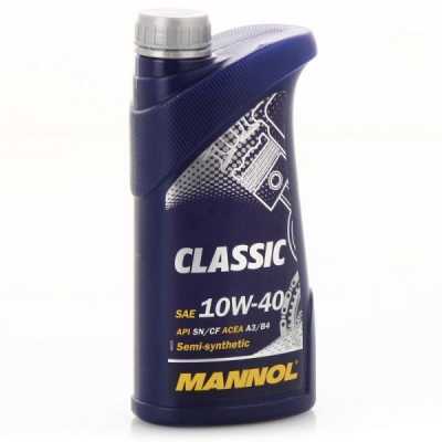Масло мот.10W40 MANNOL Classic 1л
