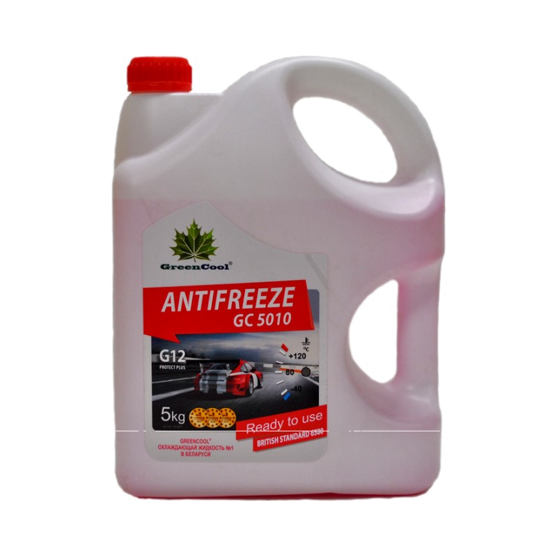 Антифриз GreenCool GС5010 [красный], готовый, 5кг