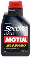 Масло моторное синтетическое Specific 0720 5W-30, 1л